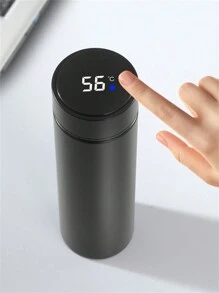 1 bình nước cách nhiệt chân không hai lớp, cốc du lịch bằng thép không gỉ hình xe thể thao, chống rò rỉ, giữ lạnh/nóng trong 12 giờ - Nhiều màu - Xem 7