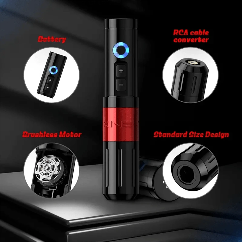 Sage Max Wireless Tattoo Machine Rotary Battery Pen Coreless Motor