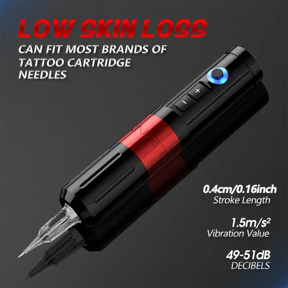 Sage Max Wireless Tattoo Machine Rotary Battery Pen Coreless Motor