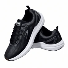Women's Tennis Gym Sports Training Walking Physical Activity Everyday Casual Gel Offer - 黑色 - 查看 3
