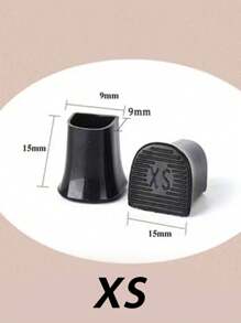 1 Pair Of High Heels Anti-Rattle Muffler Muffler Heel Wear Repair Replacement Resistant Protective Cover Wear-Resistant Mute Heel Cover