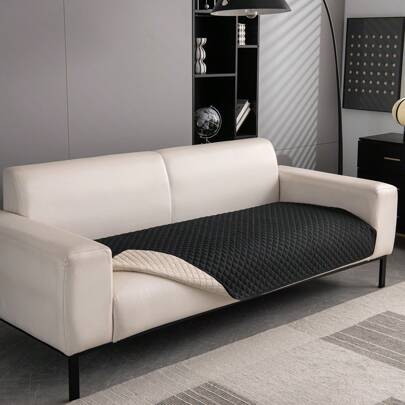 1 件纯色格子宠物毯，防水防滑，适合小型/中型/大型宠物，适用于卧室和客厅的 1-4 人座沙发