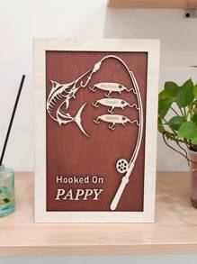 Đồ trang trí bằng gỗ thủ công khắc nhiều tên tùy chỉnh, Quà tặng Lễ Tạ ơn/Ngày của Mẹ/Giáng sinh, Đồ trang trí nhà ấm áp, Đồ trang trí không khí lễ hội, Đồ trang trí tiệc, Đồ trang trí máy tính để bàn, Đồ trang trí phòng học - Màu gỗ - Xem 9