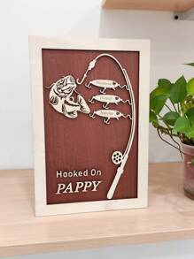 Đồ trang trí bằng gỗ thủ công khắc nhiều tên tùy chỉnh, Quà tặng Lễ Tạ ơn/Ngày của Mẹ/Giáng sinh, Đồ trang trí nhà ấm áp, Đồ trang trí không khí lễ hội, Đồ trang trí tiệc, Đồ trang trí máy tính để bàn, Đồ trang trí phòng học - Màu gỗ - Xem 7