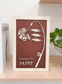 Đồ trang trí bằng gỗ thủ công khắc nhiều tên tùy chỉnh, Quà tặng Lễ Tạ ơn/Ngày của Mẹ/Giáng sinh, Đồ trang trí nhà ấm áp, Đồ trang trí không khí lễ hội, Đồ trang trí tiệc, Đồ trang trí máy tính để bàn, Đồ trang trí phòng học - Màu gỗ - Xem 5