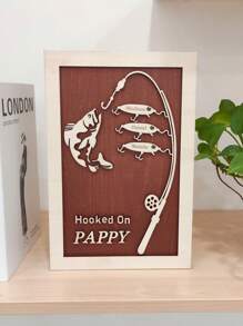 Đồ trang trí bằng gỗ thủ công khắc nhiều tên tùy chỉnh, Quà tặng Lễ Tạ ơn/Ngày của Mẹ/Giáng sinh, Đồ trang trí nhà ấm áp, Đồ trang trí không khí lễ hội, Đồ trang trí tiệc, Đồ trang trí máy tính để bàn, Đồ trang trí phòng học - Màu gỗ - Xem 4