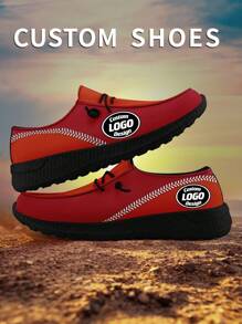 1 Pair Tampa Bay Baseball Name Custom Loafer Shoes, Personalized Name Loafer Shoes, Custom Name Thick Sole Loafers Of E-TPU, Personalized Loafer Shoes, Name Loafers, Personalized Loafer Shoes For Women - Black - View 5