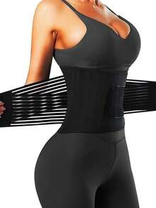 1 chiếc đai lưng có thể điều chỉnh dành cho nam và nữ, Thiết bị tập eo, Đai lưng, Phục hồi cơ thể, Đai hạn chế, Sức khỏe - Nhiều màu - Xem 3