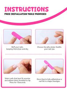 24片紫色和白色渐变法式假指甲，带有3D蝴蝶和金色线条艺术设计，亮面全覆盖式按压指甲，适合女性、女孩、派对和日常佩戴。