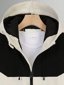 1 件女式秋季户外石墨烯防风防水夹克，适合徒步旅行、滑雪和探险 - 白色 - 查看 2