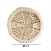 柳条制作的装饰壁挂，宁静的风格，适合客厅、餐厅、卧室、入口处 - 彩色 - 查看 11