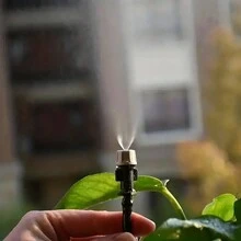 1 Set Adjustable Plastic Drip Irrigation Kit With Universal Connectors - Misting Nozzle System, For Home Garden Yard Misting Micro Drip Cooling, Manual Operation, No Batteries Needed For Garden Watering, With Plant Flower Plastic Mist Nozzles, Drip Emitters, Patio Succulents Sprinklers, Shower Heads - Multicolor - View 10