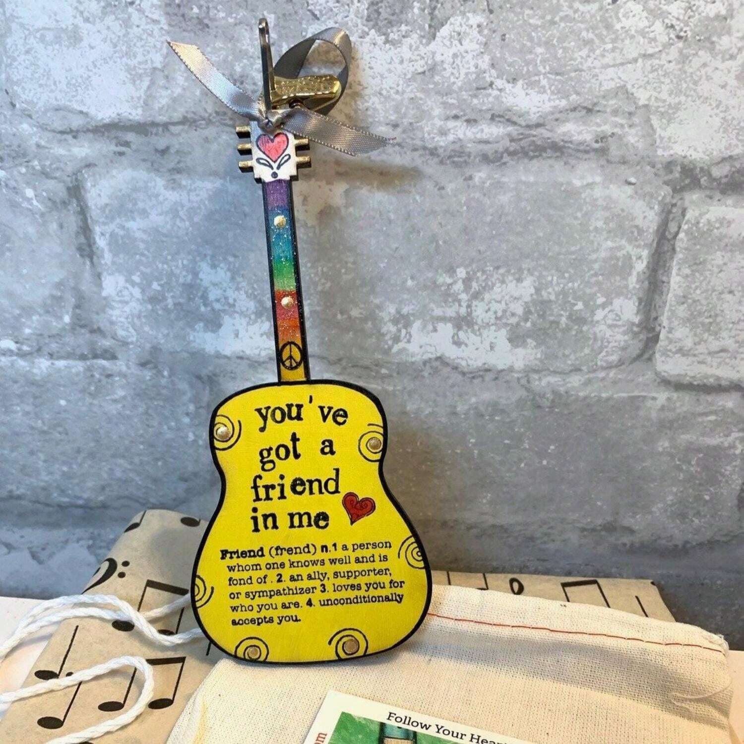 Charm Unlimited! Dolly Pardon Guitar Pendant, Adding Color To Your