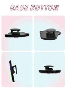 10 piezas de botones decorativos de PVC en forma de lindo té con leche rosado, cono de helado, pastel y zuecos, adornos para zapatos multiusos, desmontables y reemplazables, ideales para manualidades y personalizar zapatos.