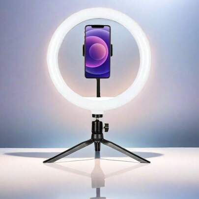 10 Inch Fill Light Setting 360 Rotation Angle Multifunctional Switch With Desktop Bracket