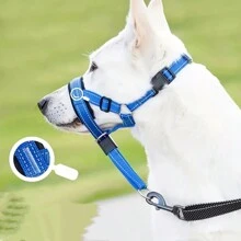 Dog Muzzle Anti-Bite Mask, Prevent Messy Eating For Small, Medium, Large Dogs, Golden Retrievers, Pet Training Muzzle Cover