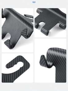 1 móc treo đồ đa năng trên ô tô, móc treo lưng ghế ô tô - màu đen - Xem 4