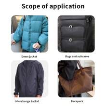 5 件 #3 树脂开口拉链，适用于服装、夹克和上衣，单面拉链，有多种颜色和尺寸可供选择 - 5件 - 查看 5