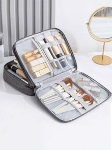 1 件终极数码配件收纳袋 - 宽敞的多层旅行箱，带有专用隔层，可放置移动电源、耳机、相机和数据线 - 非常适合手机和笔记本电脑，时尚耐用的设计，大容量旅行线整理袋 - 优质电子配件盒，用于充电线、移动电源、卡和小工具 - 耐用、防水、小巧的通用便携袋 - 彩色 - 查看 4