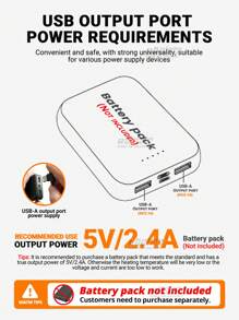 男士加热背心（不含电池组），时尚男士冬季加厚背心外套保暖服装加热夹克，适合户外休闲活动