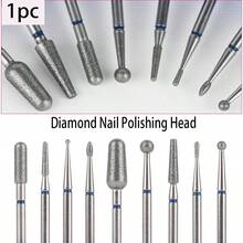 1 đầu đánh bóng móng tay, mũi khoan móng tay, cọ vệ sinh đánh bóng móng tay, dung dịch tẩy móng chân cho gel acrylic, dụng cụ đánh bóng móng tay, dụng cụ làm móng chân nghệ thuật - Nhiều màu - Xem 2