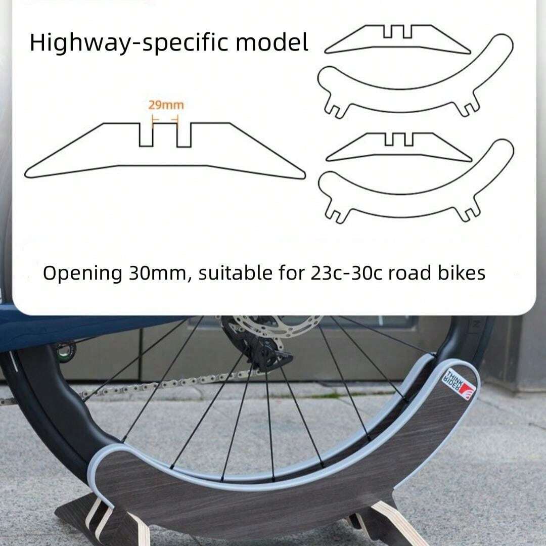 Road Bike Parking Stand Vertical Mountain Bike Foot Stand Portable