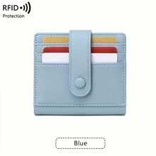 Small Anti-Theft Multi- - Accessories - Lightweight Compact Secure And Stylish Bag For Daily Use Wallet For Cards Card Holder Gifts For Women Mini Wallet Card Wallet Rfid Wallet - Multicolor - View 10
