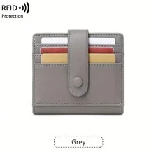 Small Anti-Theft Multi- - Accessories - Lightweight Compact Secure And Stylish Bag For Daily Use Wallet For Cards Card Holder Gifts For Women Mini Wallet Card Wallet Rfid Wallet - Multicolor - View 11