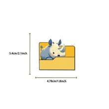 50 miếng dán Graffiti chủ đề động vật, đàn guitar, ván trượt, chai, mũ bảo hiểm, ván trượt tuyết, vỏ điện thoại máy tính xách tay, tủ lạnh, cửa hành lý, xe máy, ô tô, miếng dán Graffiti tự làm - Nhiều màu - Xem 2