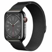 兼容Apple Watch表带磁性Applewatch Ultra2表带SE米兰尼斯S10 Apple Watch表带8/7/6/5金属S9不锈钢S8男女45mm运动休闲商务表带 - 彩色 - 查看 16