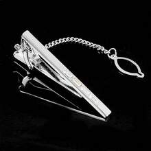 男士商务水晶金属腰带钻石领夹潮流领带夹正式时尚简约领夹 - 彩色 - 查看 5