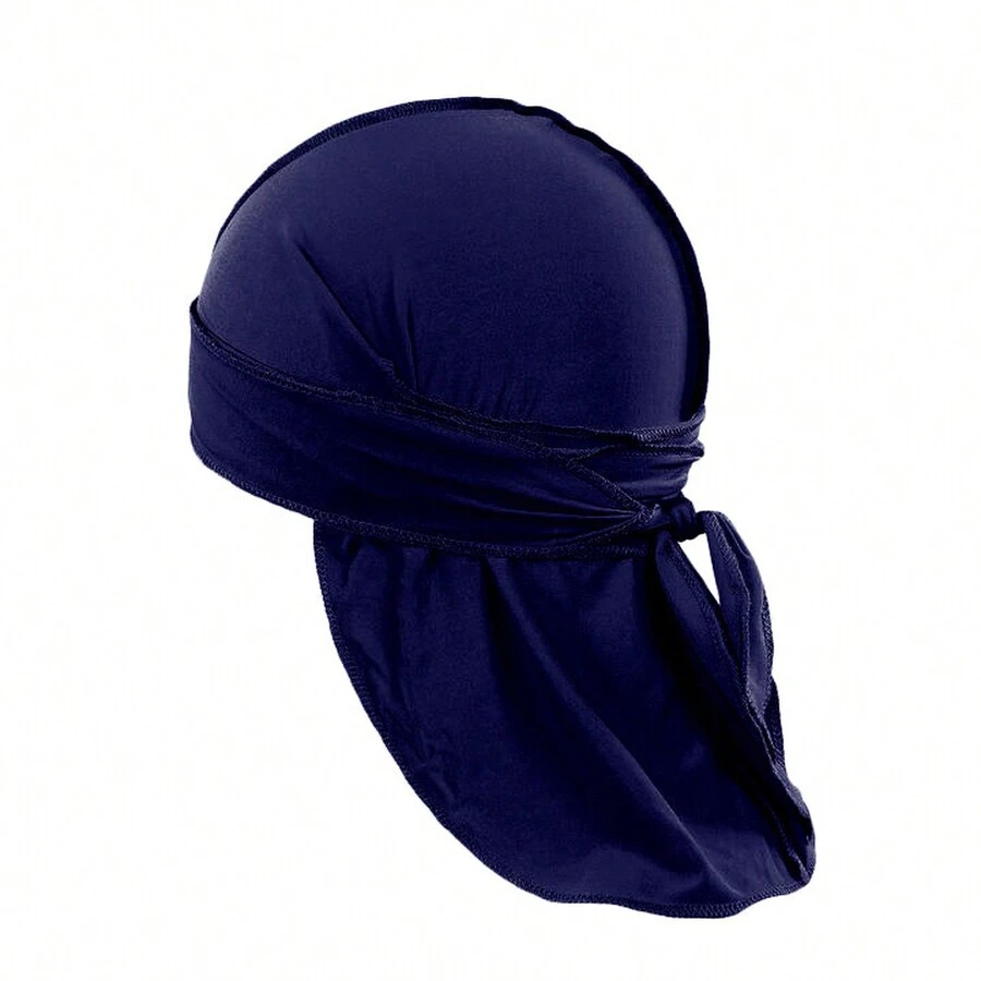 Jordefano 18 Pack Mens Durags Stylish Waves Doo Rag Tail And Headscarf - 藏蓝色 - 查看 1