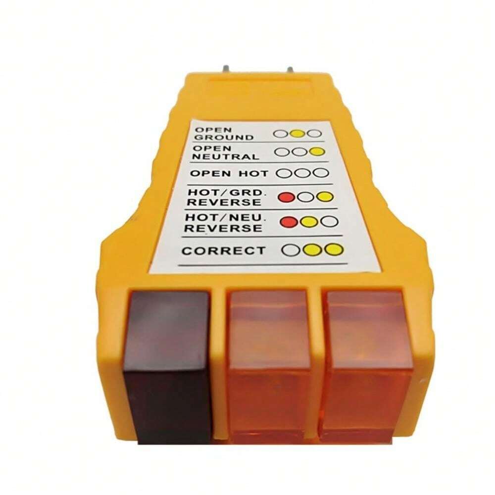 Outlet Tester With LED Display, Electric Voltage Tester For Standard