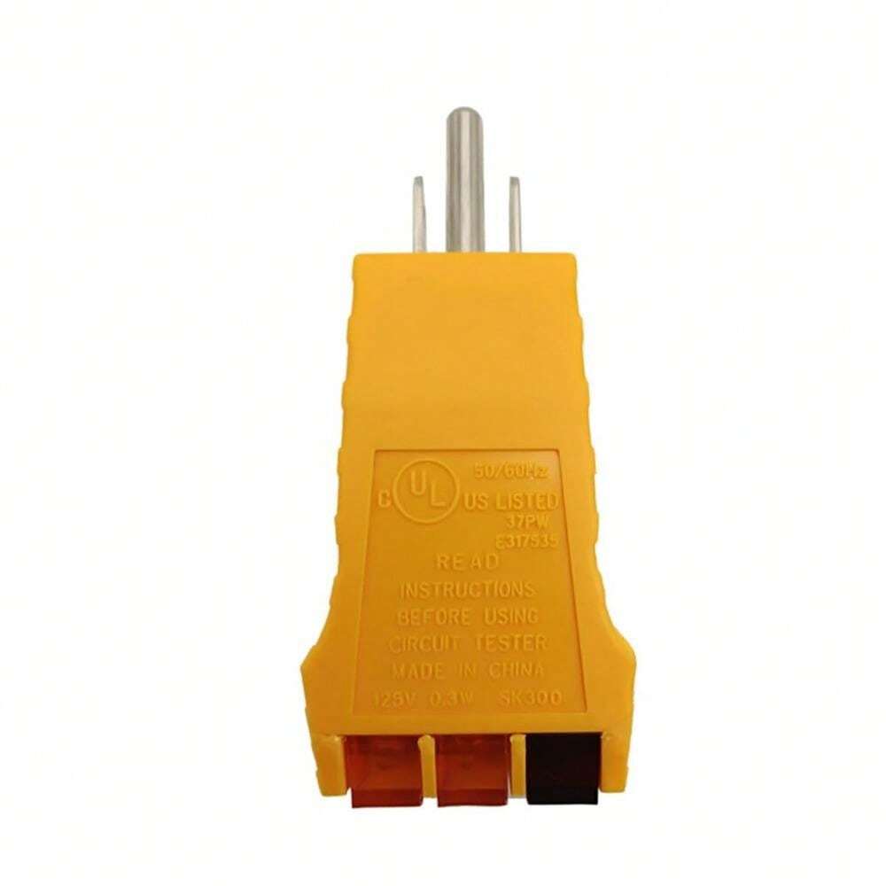 Outlet Tester With LED Display, Electric Voltage Tester For Standard