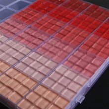 720 Peças/Caixa Azulejos de Mosaico de Vidro - Peças Decorativas Quadradas Premium para Arte Criativa, Pintura, Jóias Artesanais e Projetos DIY