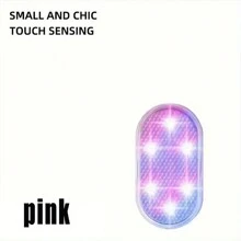 Đèn đọc sách LED mini cảm biến chạm ngón tay có thể sạc lại bằng USB, thích hợp cho cắm trại, chiếu sáng trong nhà, chiếu sáng ban đêm để tránh thương tích, 150mAh - Nhiều màu - Xem 13