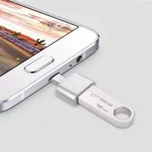 Memoria USB 16GB Metálica, USB de 16 Gigas - Plateado - Ver 3