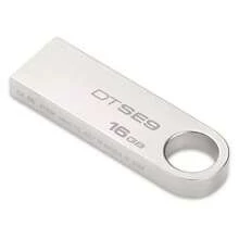 Memoria USB 16GB Metálica, USB de 16 Gigas - Plateado - Ver 2