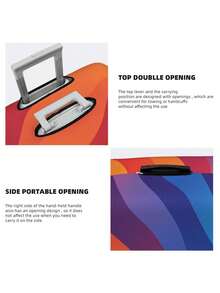 Bao đựng hành lý và thẻ có ảnh tùy chỉnh, Bao đựng vali có logo ảnh thú cưng tùy chỉnh, Bao đựng hành lý tùy chỉnh, Quà tặng tuần trăng mật - Nhiều màu - Xem 5