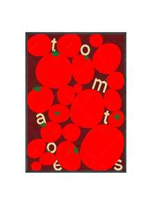 1pc Nhà bếp Áp phích thực phẩm trái cây màu sắc tươi sáng Cà chua Chuối Hành lá Tranh vải Canvas Nghệ thuật treo tường Hình ảnh Phòng ăn Trang trí nhà Không có khung - Nhiều màu - Xem 19