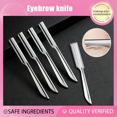 12/6/3/1 件套眉毛修剪器，多功能眉毛修整器，带保护盖，剃须刀，卸妆器和脱毛器，体毛修剪器，去角质器和老茧去除器，不锈钢锋利眉剪，赠品，旅行，平价好物，旅行必备