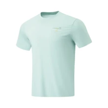 LI-NING Tricou cu mânecă scurtă pentru bărbați, Ice Comfort, cu mânecă scurtă, ATSU065