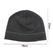1pc Unisex Outdoor Sports Thick Fleece Lined Warm Hat, Windproof & Insulated For Hiking, Cycling, Skiing, Running In Autumn/Winter - Multicolor - View 5