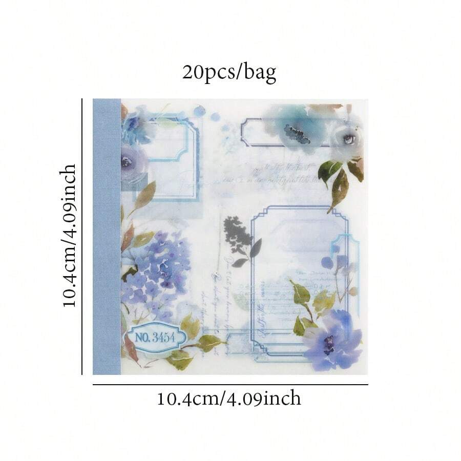 20 Páginas/Livro Livro de Adesivos com Recorte a Laser de Material