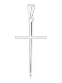 Stainless Steel  Cross Pendant Antiallergic 1 Year Warranty - 彩色 - 查看 1