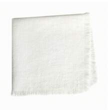 简约纯色家居餐巾 - 白色 - 查看 5