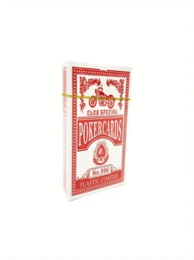 1 confezione di carte da gioco standard n. 996 edizione speciale Club - carte da gioco in carta plastificata per adulti, gioco di matematica, gioco di carte educativo, confezione regalo, adatto a bambini di età superiore a 14 anni - set di carte di alta qualità e intrattenimento familiare natalizio - Multicolore - Visualizzare 5