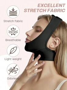 larrycard 1pc Women V Line Facial Bandage Lifting Face Shaper Straps Fajas