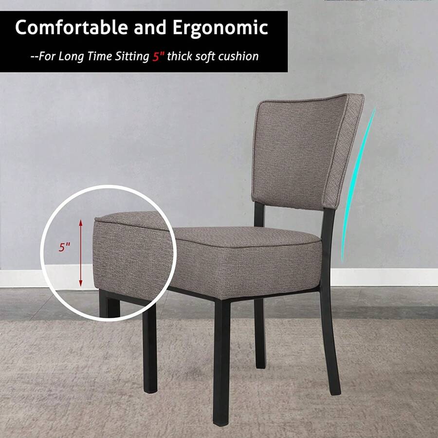 2 Piece MidCentury Modern Swivel Accent Chair With Cushioned Seat For