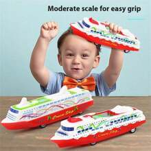2pcs Children's Toy Boats, Two Models Of Regenerative Boats, Amusement Parks, Kindergartens, Activity Gifts, Christmas Gifts, Regenerative Toy Cars,Domino Train,Boat,Boats,Back To School